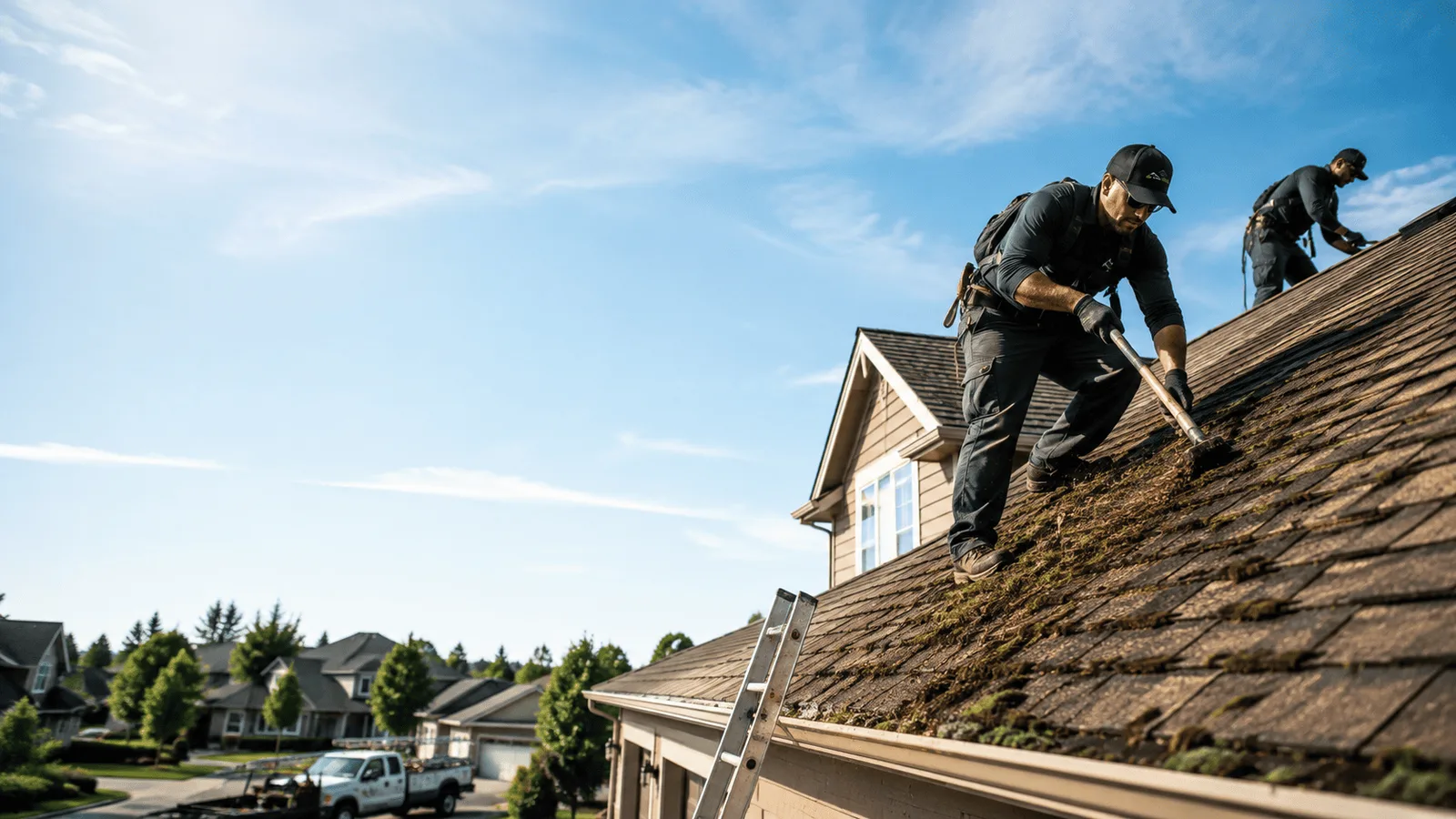 Roof Moss Removal in Pavilion, NY near me